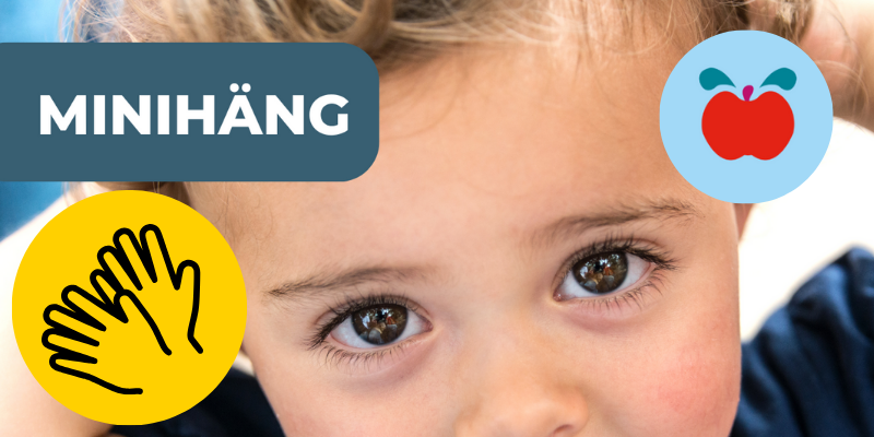 Äppelveckan: Minihäng med teckensång