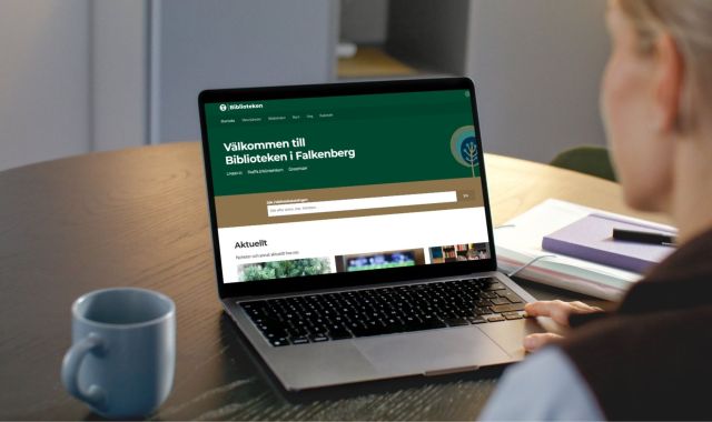 Om webbplatsen och biblioteksdatasystemet